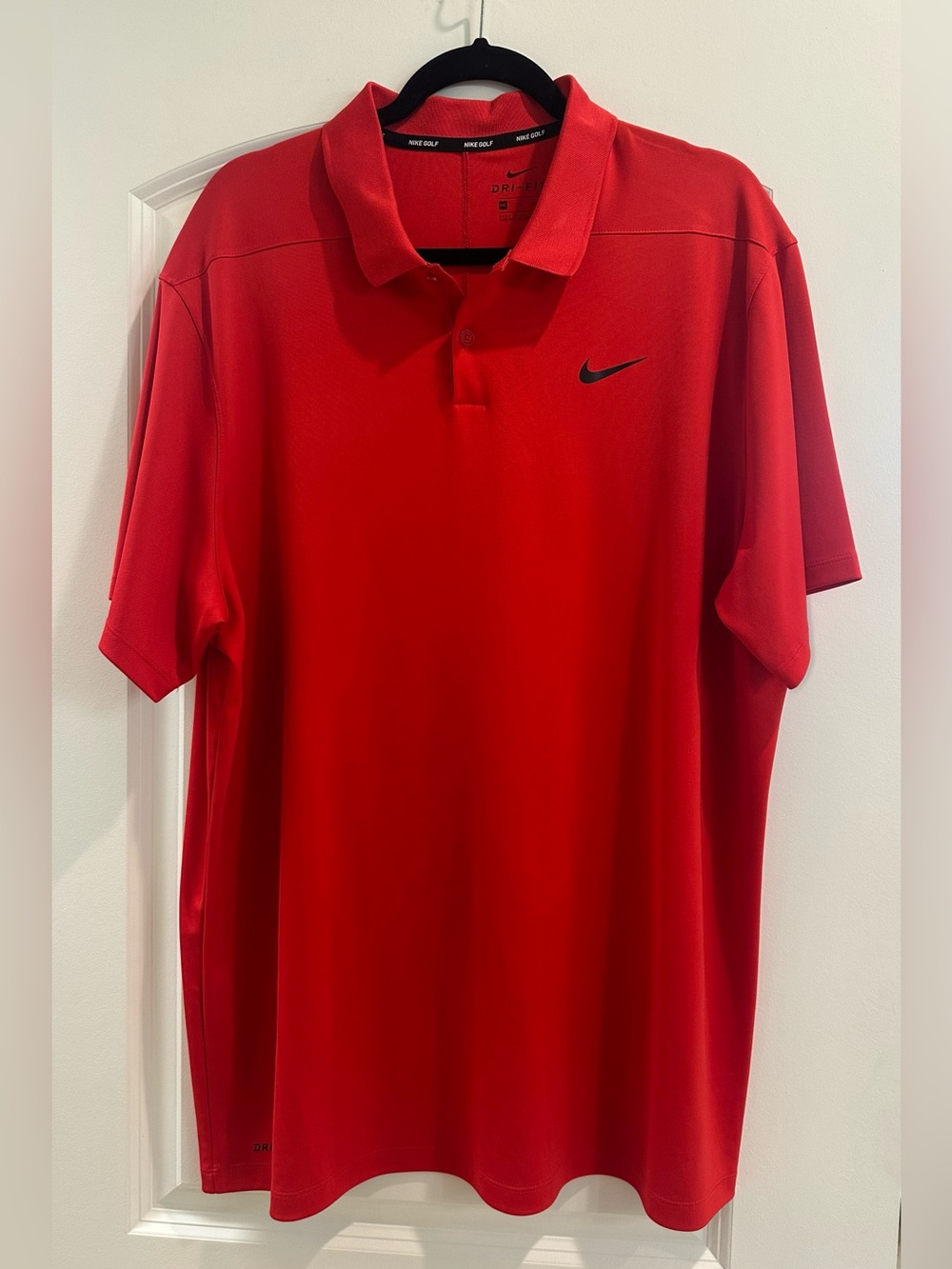 Nike Men’s XXL Red Dri-FIT Polo Shirt